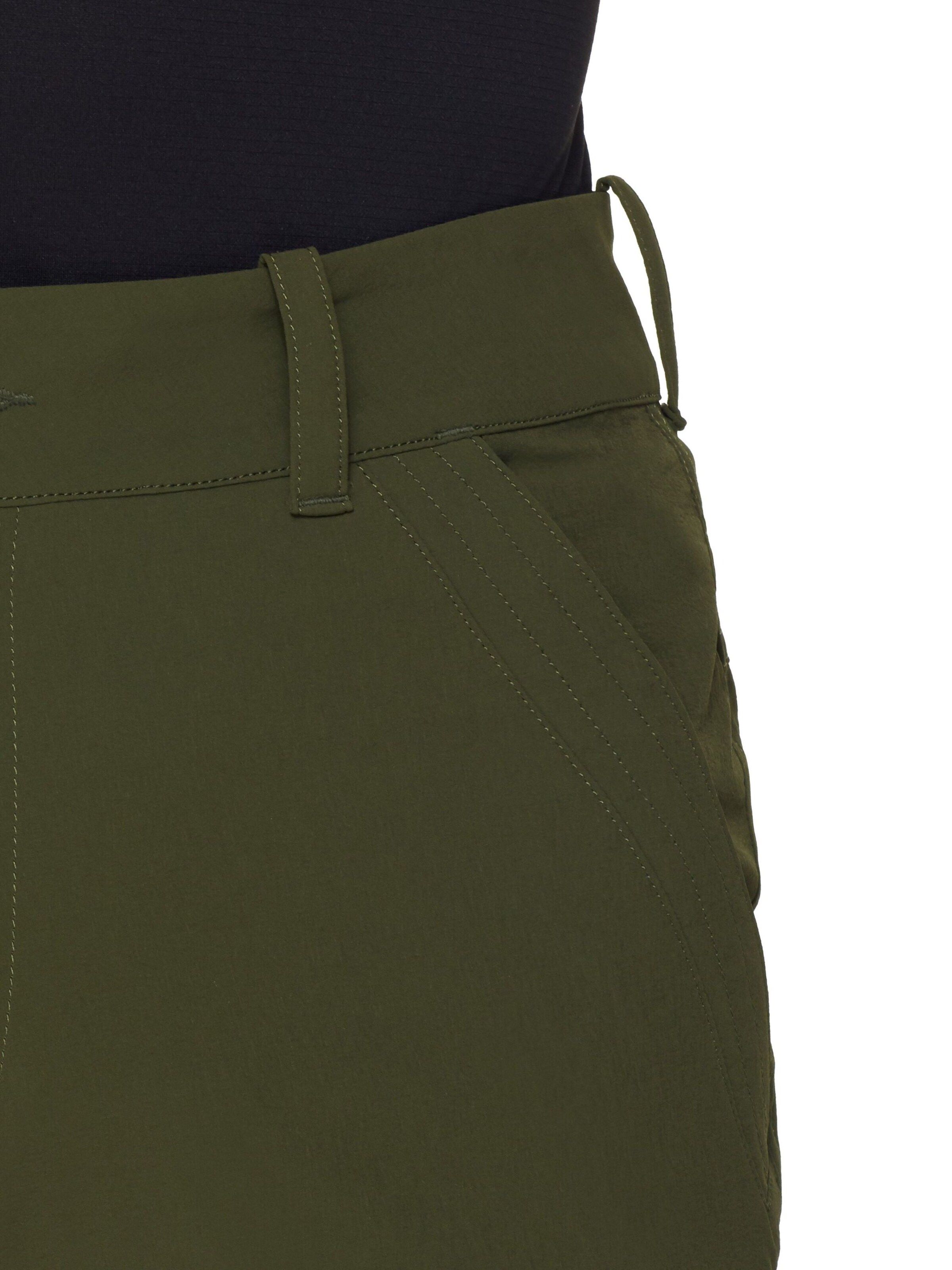 MAMMUT Regular Outdoor Pants 'Hiking V' in Green