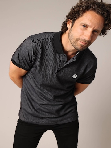 Deeluxe Shirt 'Baky' in Zwart: voorkant