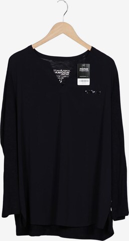 SAMOON Langarmshirt 6XL in Blau: Vorderseite