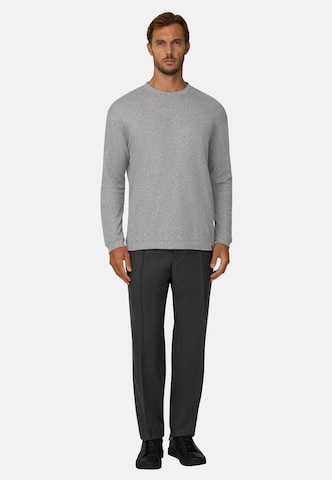 Boggi Milano Shirt in Grijs: voorkant
