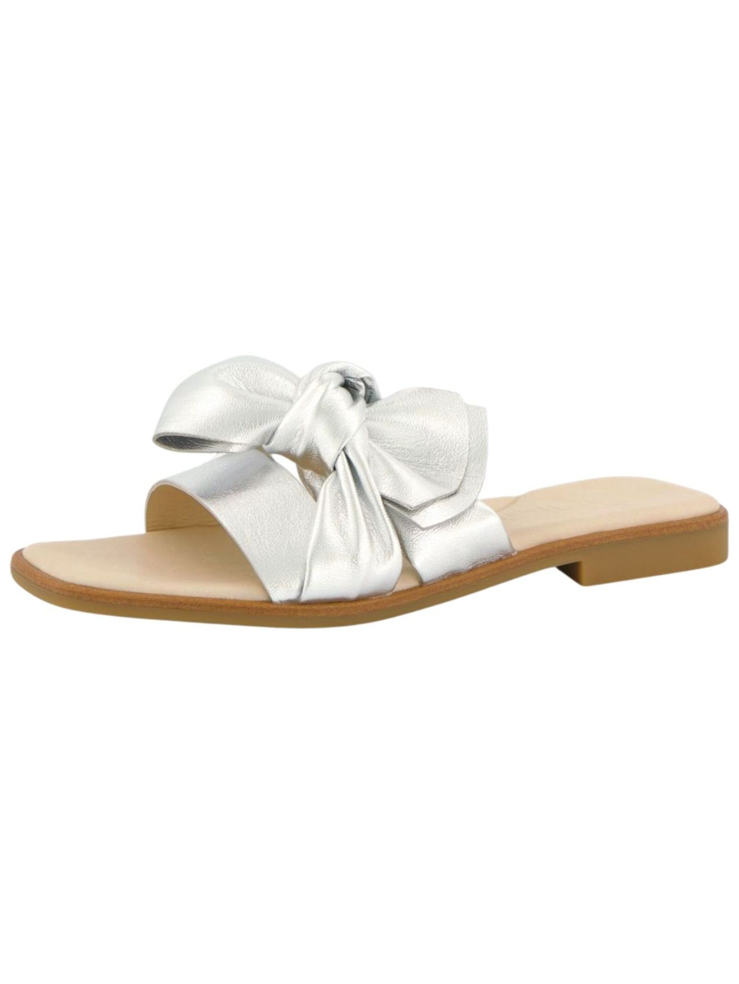 Mule Paul Green en argent : devant