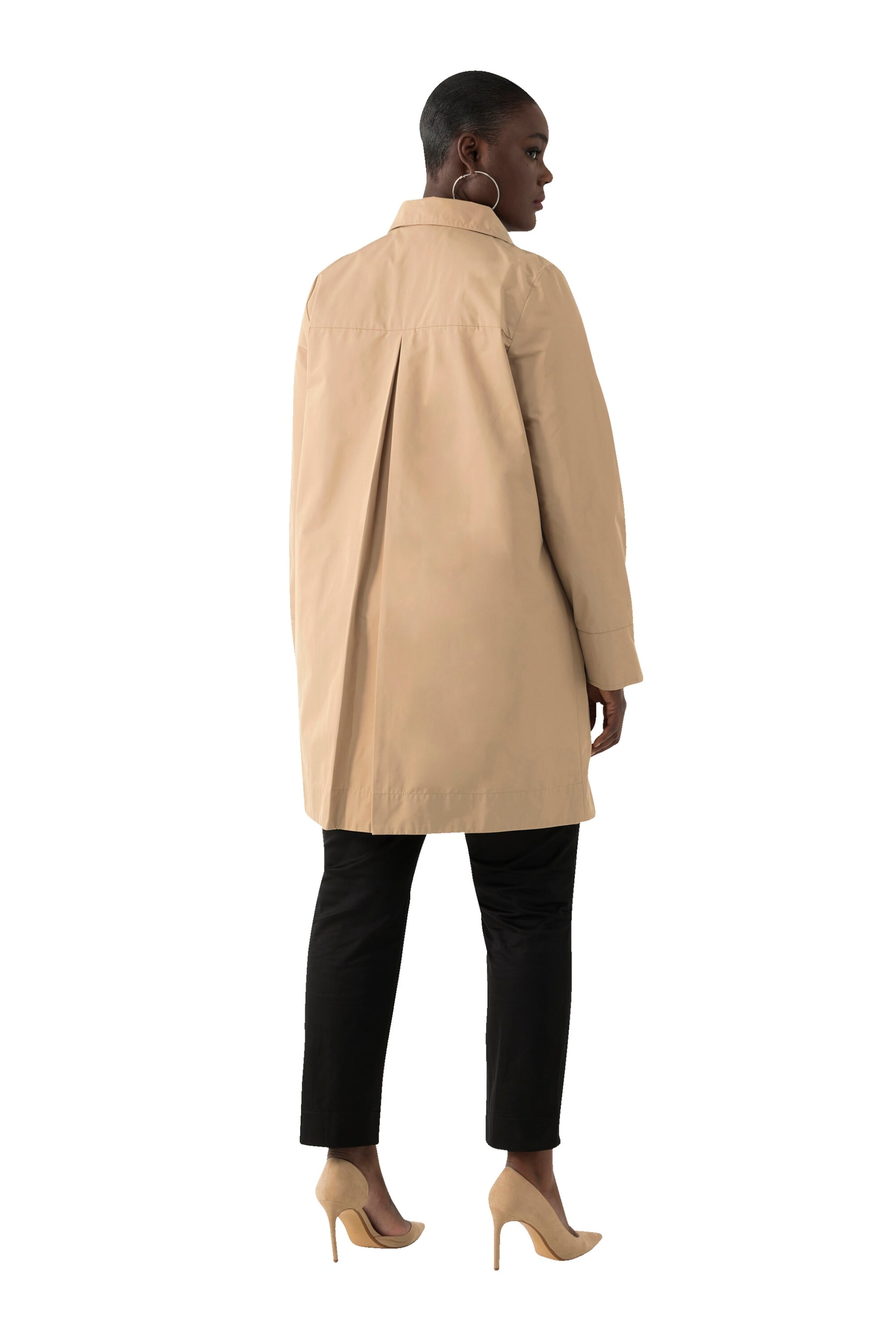 Ulla Popken Übergangsjacke in Beige