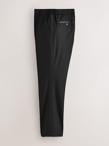 Next Slim fit Trousers with creases in Black