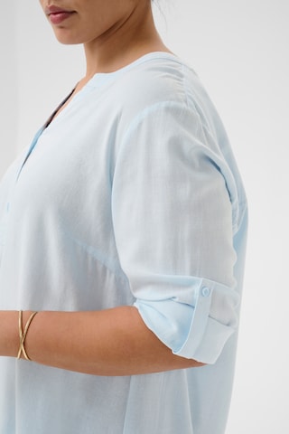 KAFFE CURVE - Blusa 'KCMille' en azul