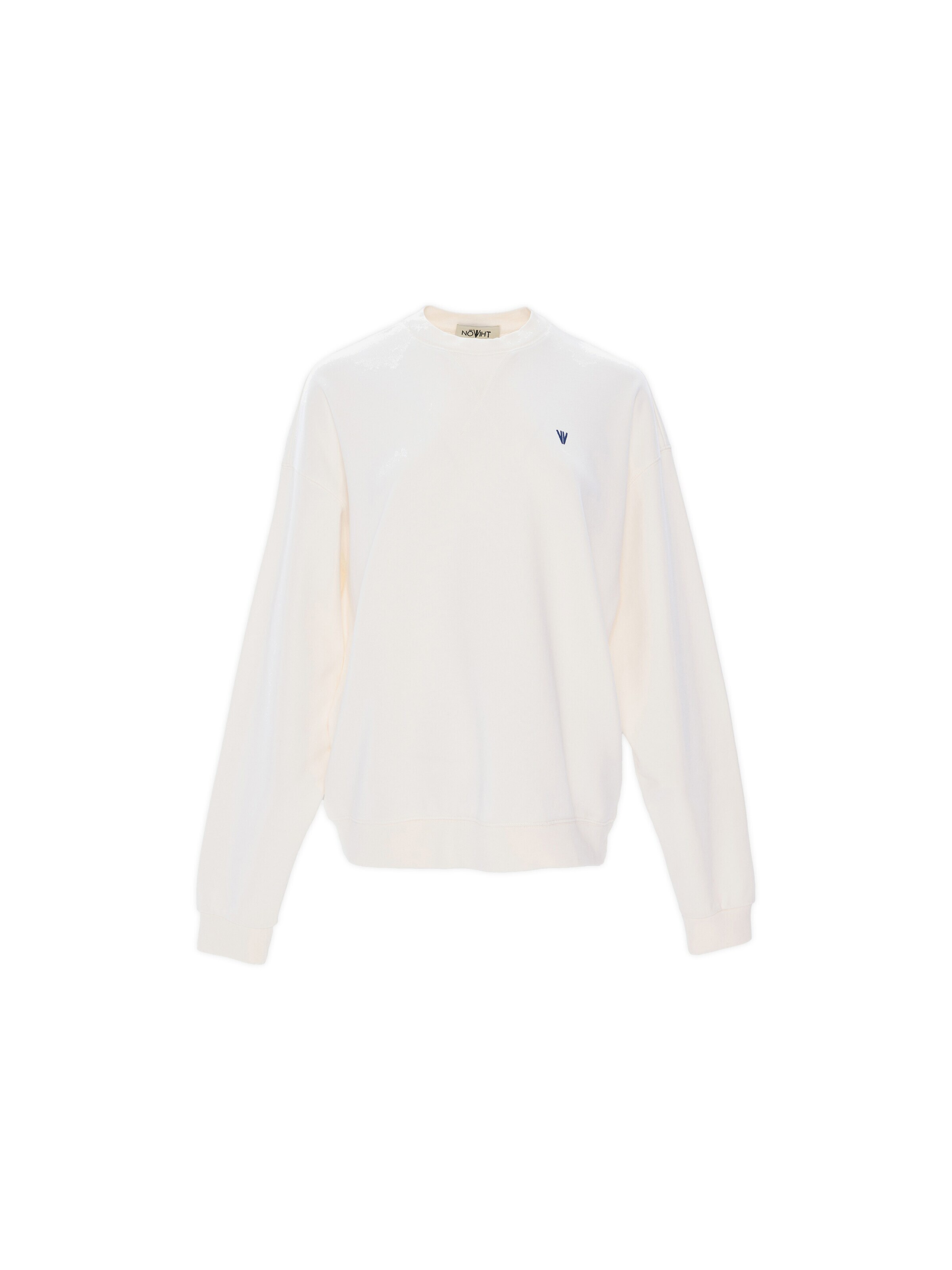 Sweat-shirt 'Melisande' NOWIHT en blanc : devant