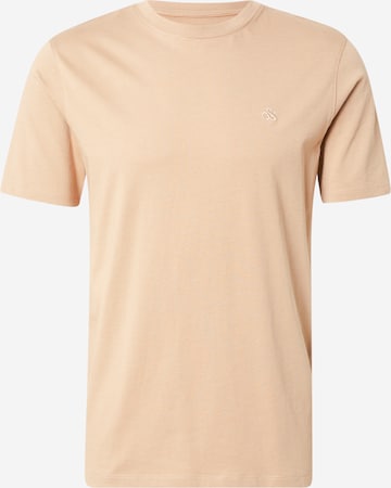 SCOTCH & SODA Shirt 'Seasonal Core' in Beige: voorkant