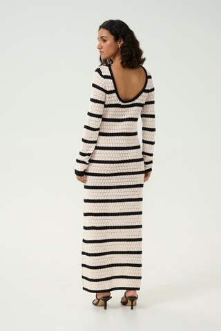 Kaffe Knit dress 'Eleanor' in Beige