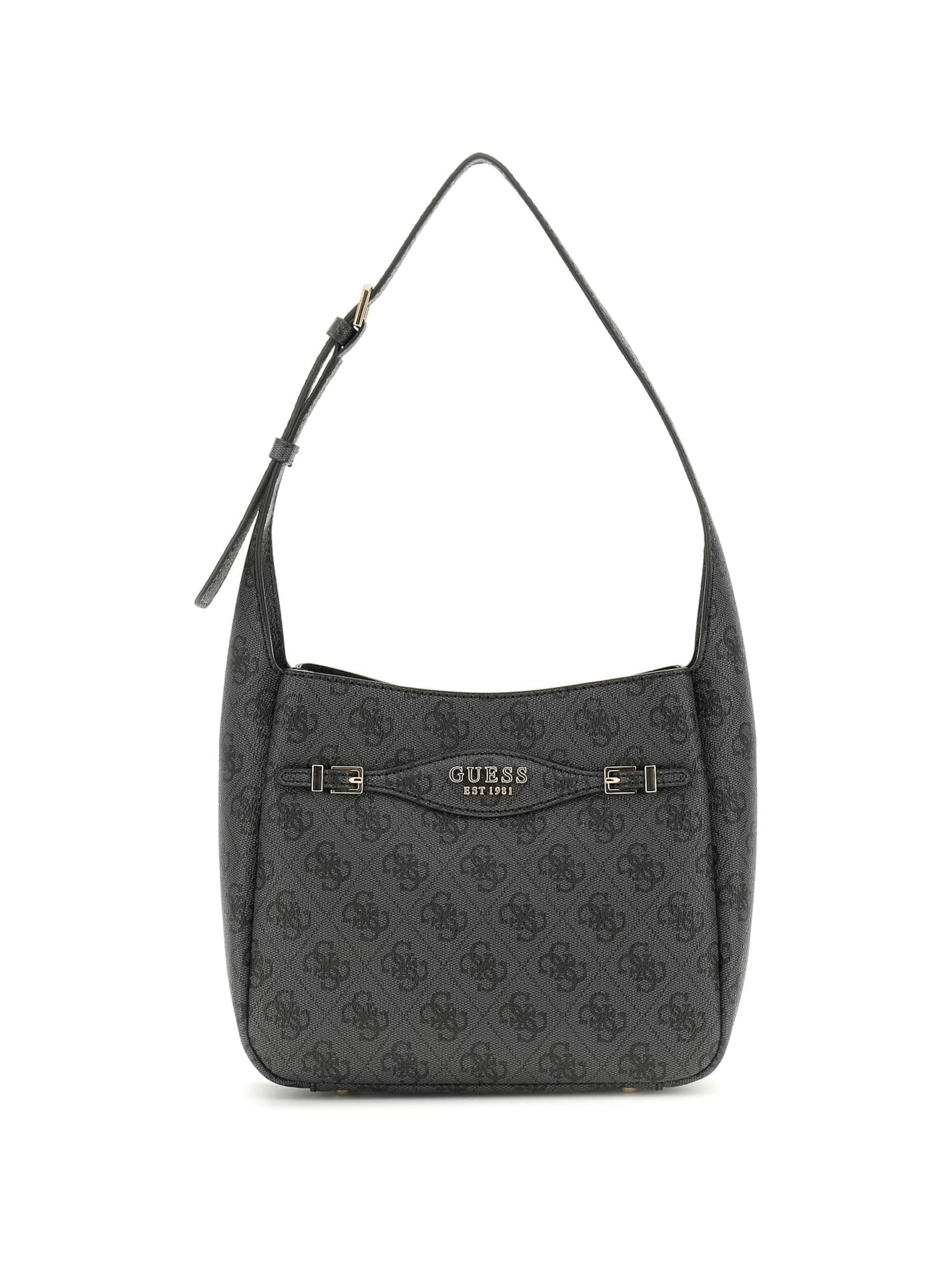 GUESS Schultertasche 'Katya' in Schwarz: Vorderseite