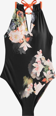 juoda B by Ted Baker Aukštu kaklu Maudymosi kostiumėlis: priekis