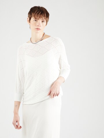 NÜMPH Sweater 'SUDAYA' in White: front