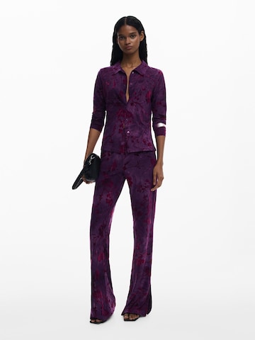Desigual - Acampanado Pantalón en lila
