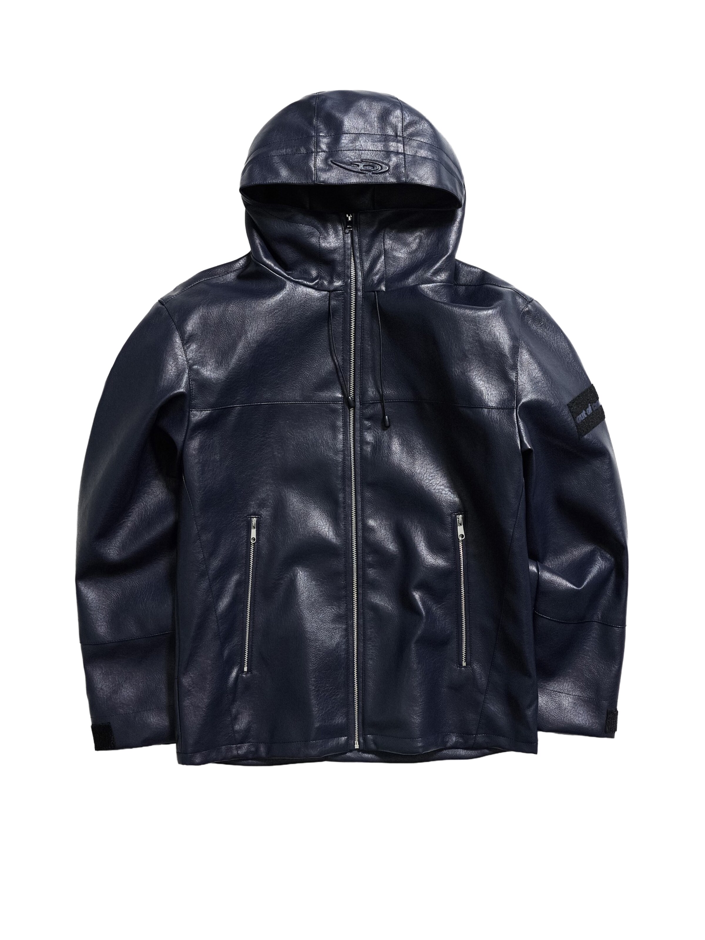 Bershka Tussenjas in Blauw: voorkant
