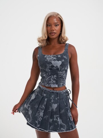 Ed Hardy Topp i blå: framsida