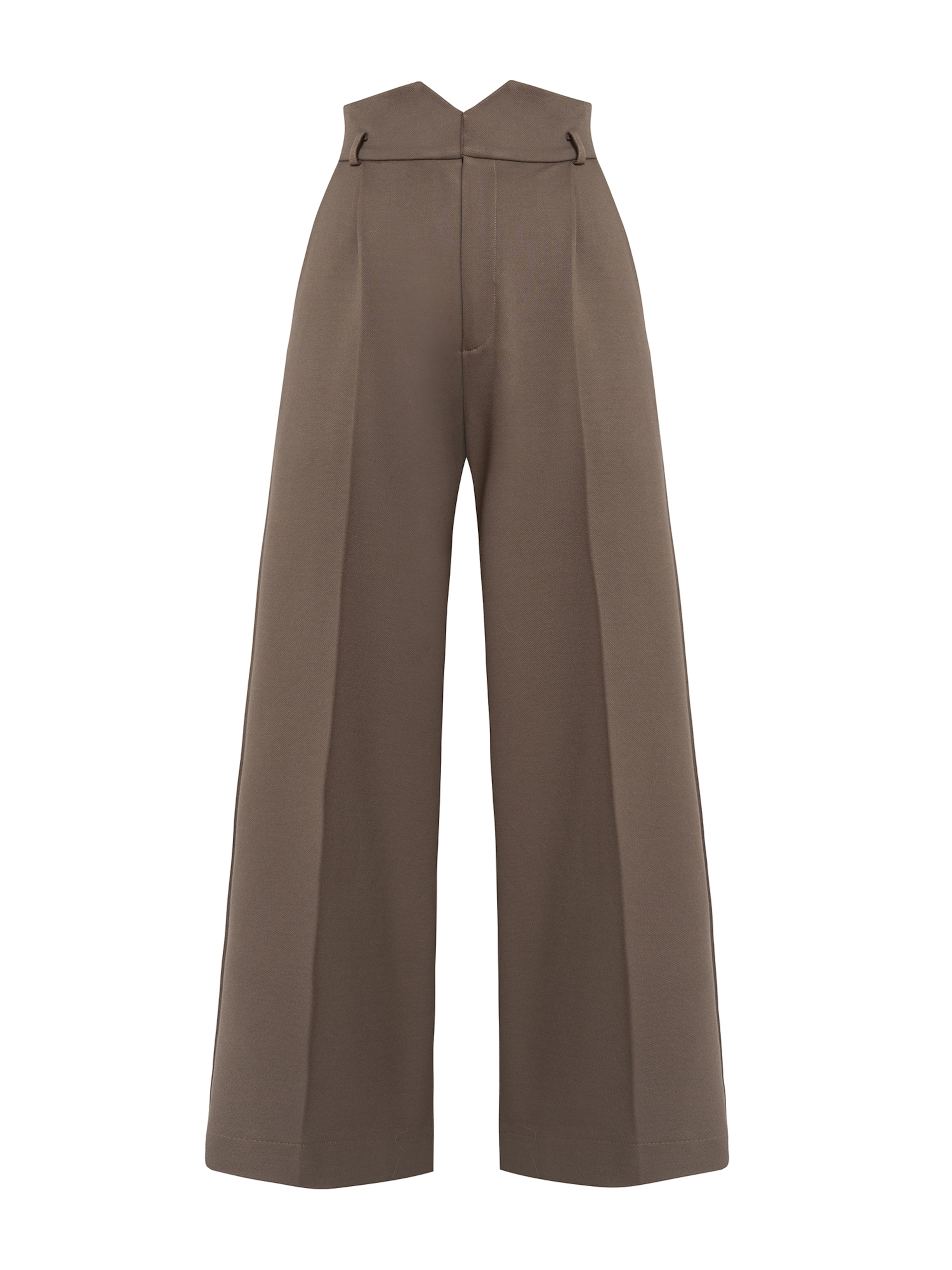 JIORO Pants 'ESSENTIALS' in Mocha, Item view
