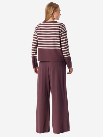 Pyjama ' Casual Nightwear ' SCHIESSER en rouge