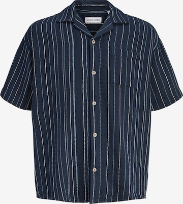 JACK & JONES Hemd 'JJEBRADLEY' in Blau: Vorderseite
