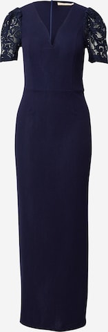 Skirt & Stiletto Evening Dress 'Vivyian' in Blue: front