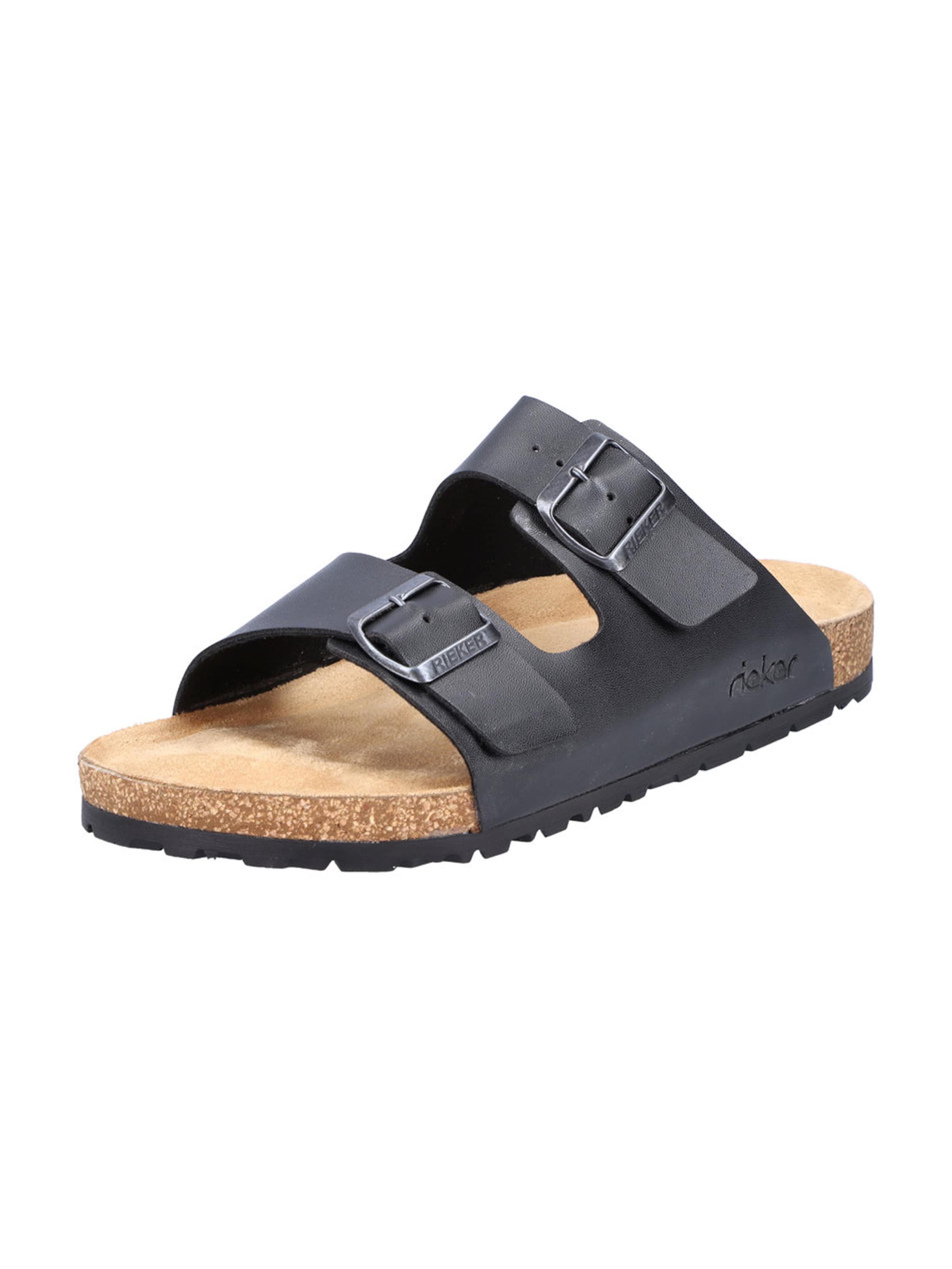 Rieker Mule in Black: front