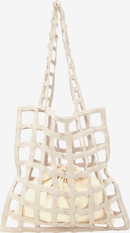 FELIPA Shoulder Bag in Beige: front