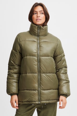 Veste d’hiver 'Abelone' Oxmo en vert : devant