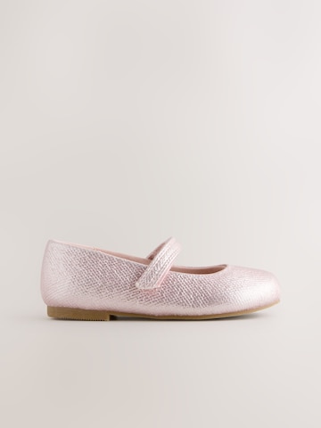 Next Ballerina 'Mary-Janes' in Pink