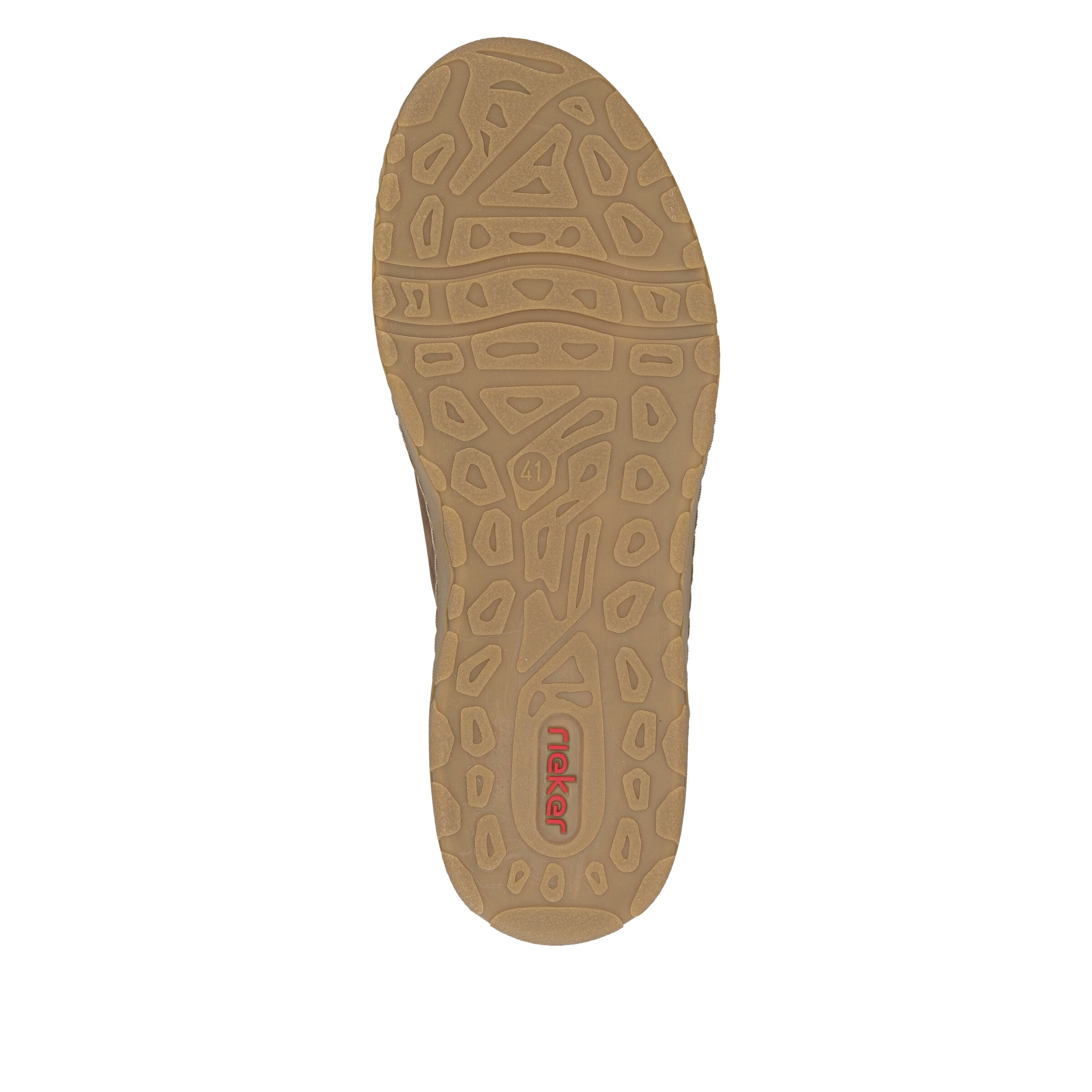 Bottes à lacets Rieker en marron