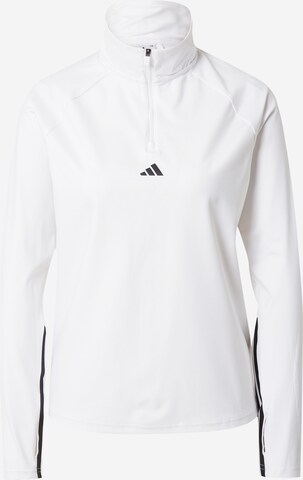 ADIDAS SPORTSWEAR Funkční tričko 'Hyperglam Cut 3-Stripes ' – bílá: přední strana