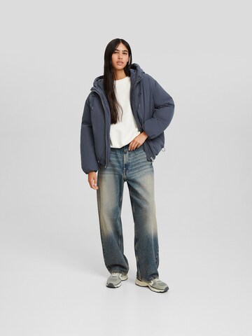 Bershka Jacke in Grau