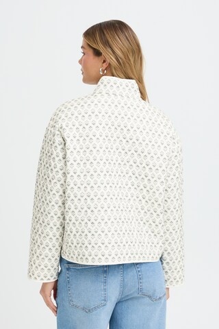 Veste mi-saison Fransa en blanc