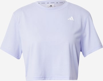 T-shirt fonctionnel 'TE MIN' ADIDAS PERFORMANCE en violet : devant