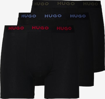 HUGO Boxerky – černá: přední strana