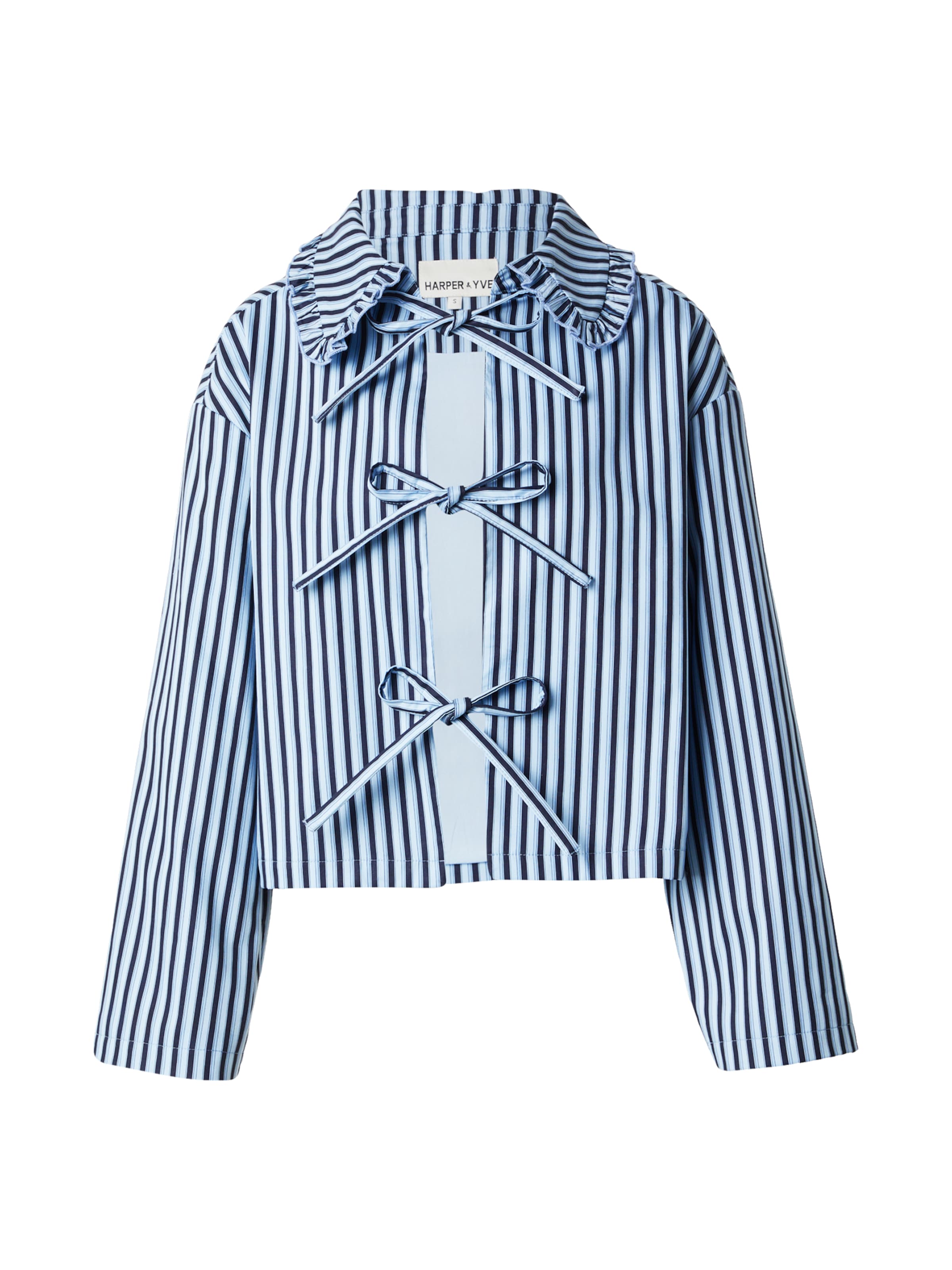 Harper & Yve Blúzka 'JAMES' - námornícka modrá / svetlomodrá, Produkt