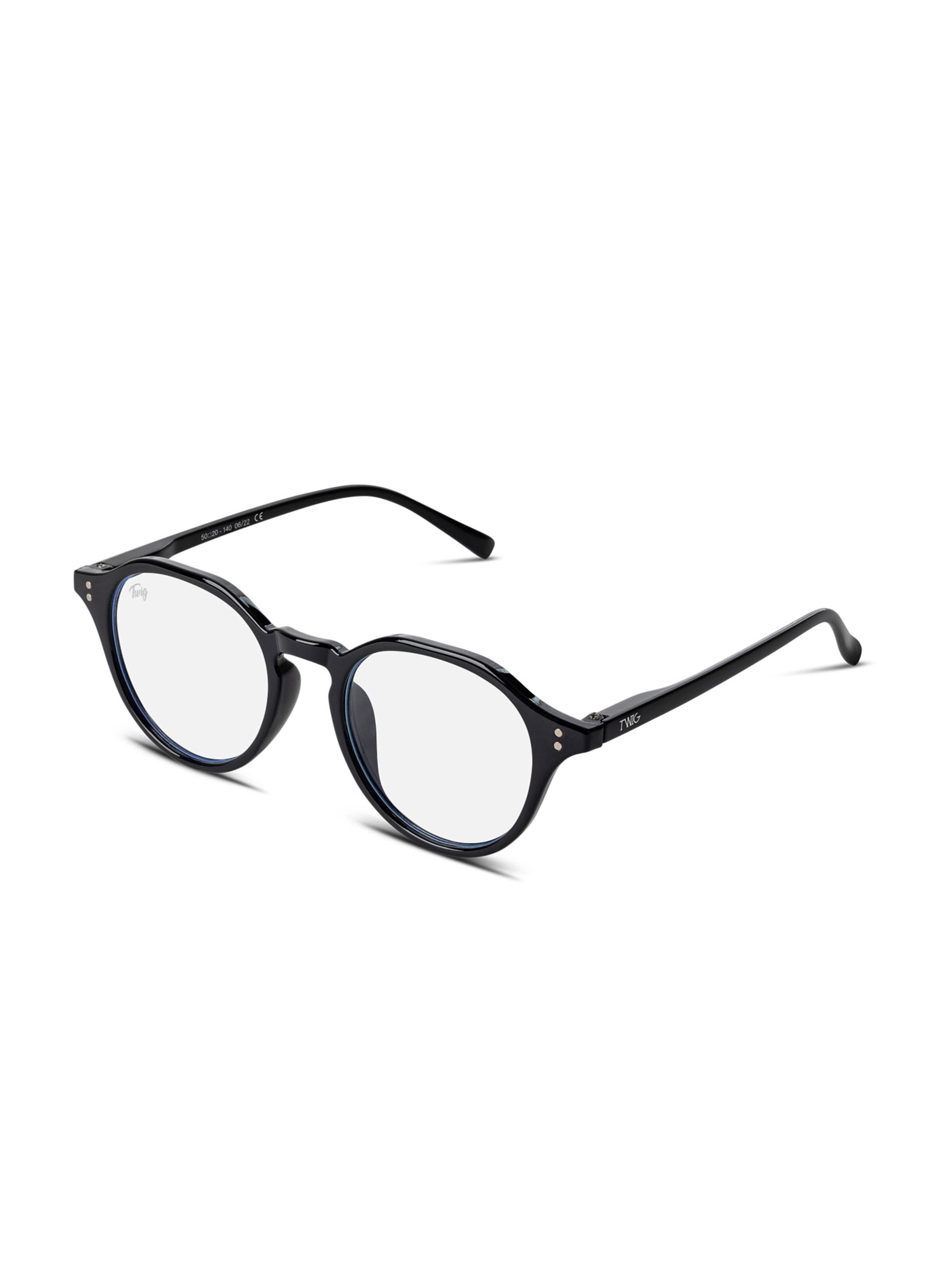 Occhiali 'Langevin BlueLight' di TWIG Concept Milano in nero