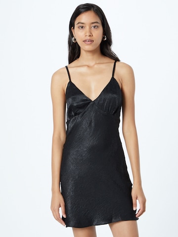 Nasty Gal - Vestido em preto: frente