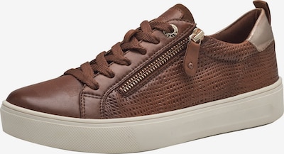 TAMARIS Sneaker low in creme / cognac, Produktansicht