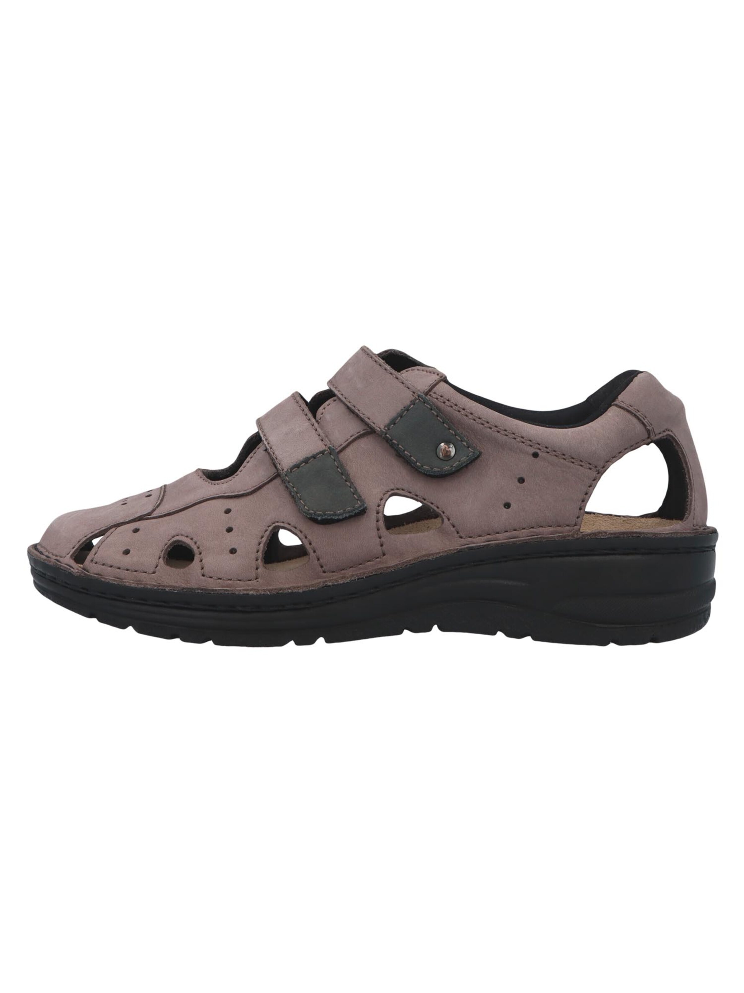 BERKEMANN Sandals 'Larena' in Grey: front