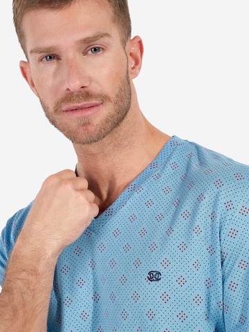 Pyjama court ' Walter Short Sleepwear ' HOM en bleu