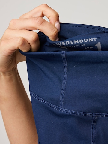 Skinny Pantaloni sportivi 'Core' di SWEDEMOUNT in blu