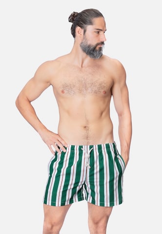 Gassa d'Amante Badeshorts 'Riccione' in Grün: Vorderseite