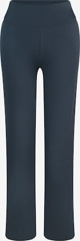 Leela COTTON Wide leg Pants 'Damen Bio-Baumwoll Komforthose' in Blue: front