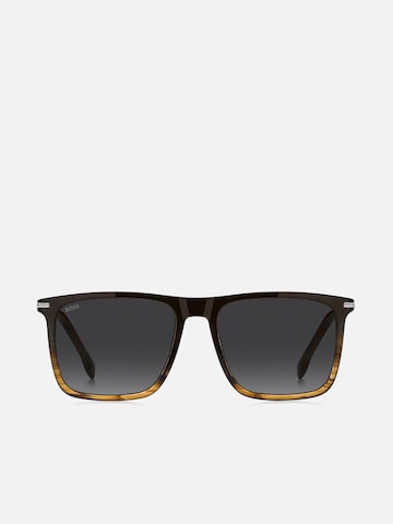 HUGO BOSS Sonnenbrille 'Hugo Boss BOSS 1750/G/S Brown shaded horn 56/18/145 MAN Sunglasses' in Braun: Vorderseite