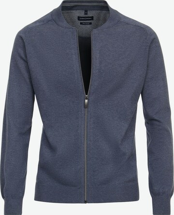 CASA MODA Knit Cardigan in Blue: front
