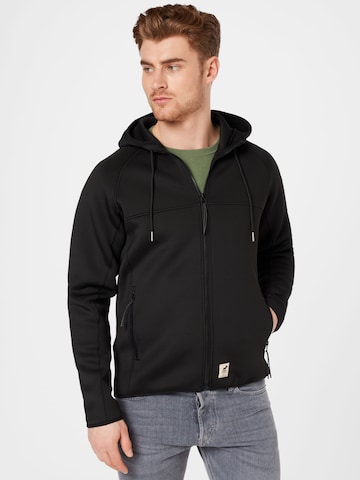 Fat Moose Between-Season Jacket in Black: front