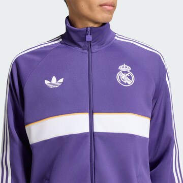 ADIDAS PERFORMANCE Αθλητική ζακέτα φούτερ 'Real Madrid Originals' σε λιλά