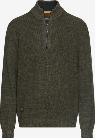 CAMEL ACTIVE Sweater in Green: front