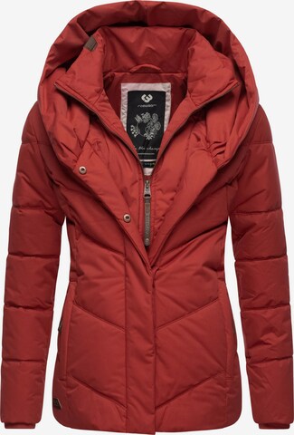 Ragwear Winterjas 'Natesa' in Rood