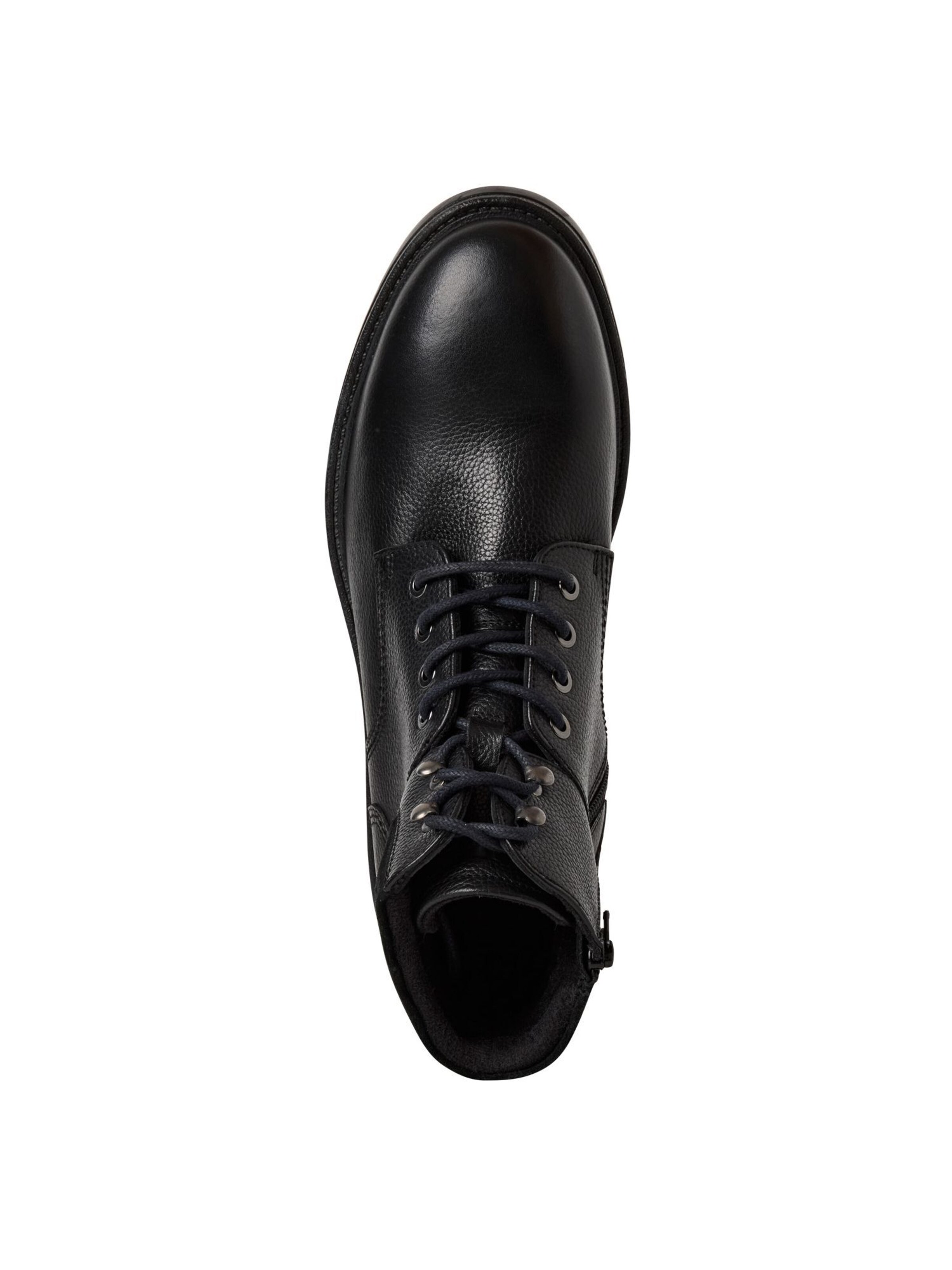 Tamaris Lace-up boot in Black