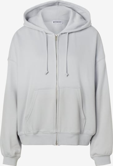 WEEKDAY Veste de survêtement 'Lotte' en XS en gris clair, Vue avec produit