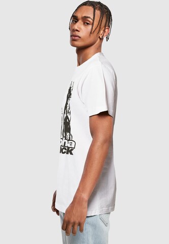 Mister Tee Shirt 'Alpha Pack' in Wit