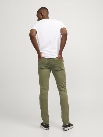 JACK & JONES Slimfit Jeans 'Glen Blaine' in Grün